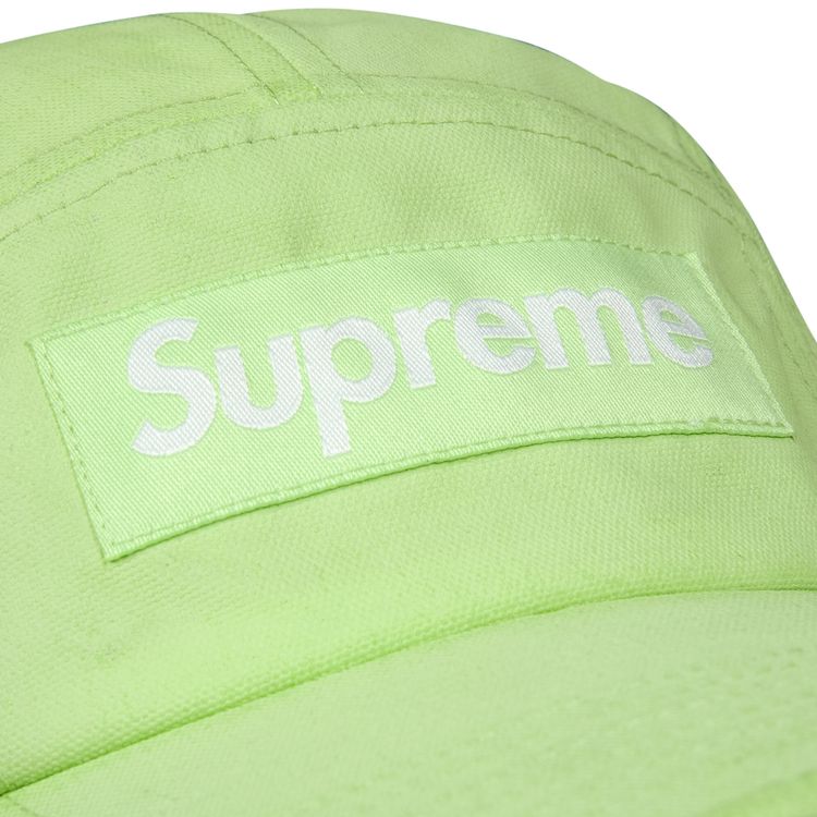 Supreme Coated Cordura Camp Cap Lime
