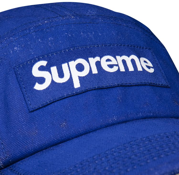 Supreme Coated Cordura Camp Cap Royal