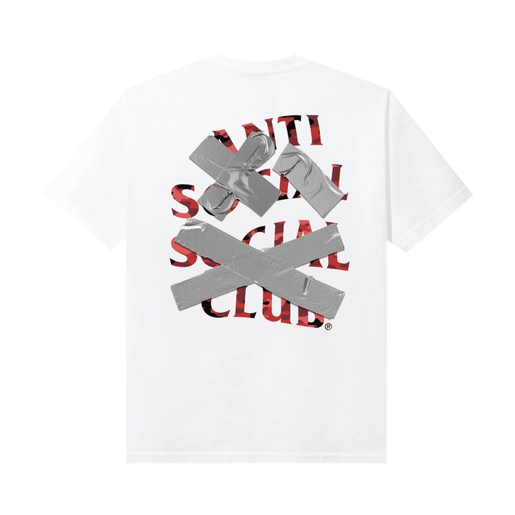 Anti Social Social Club Cancelled Again Tee White