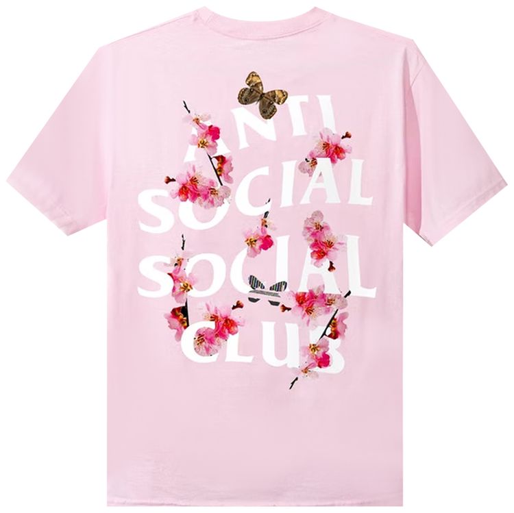 Anti Social Social Club Kkoch Tee Pink