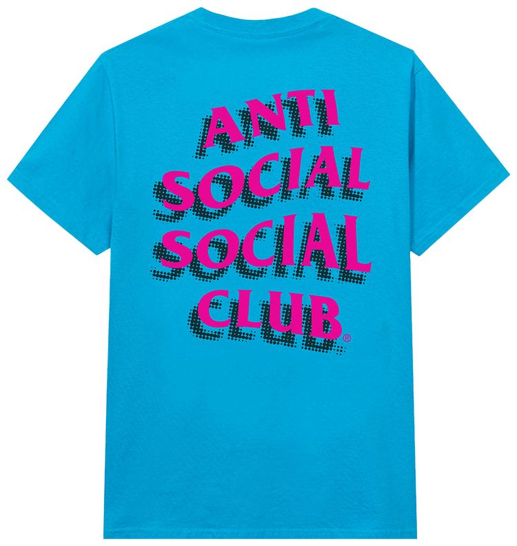 Anti Social Social Club Toned Down Tee Blue