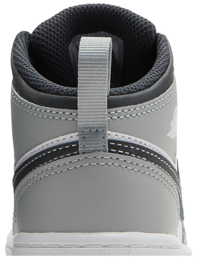 Air Jordan 1 Mid TD Light Smoke Grey