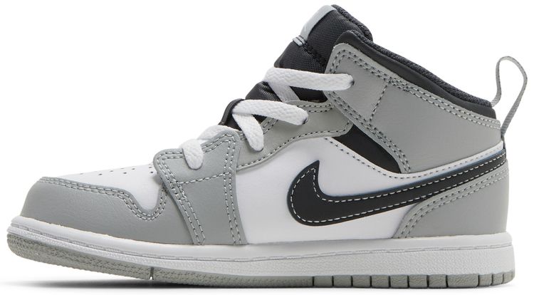 Air Jordan 1 Mid TD Light Smoke Grey