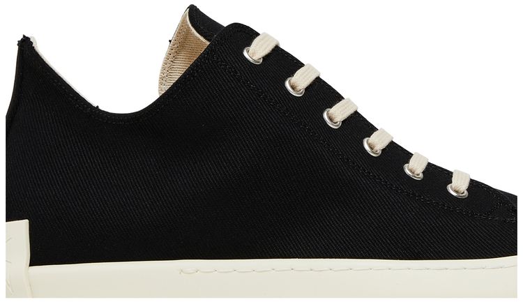 Rick Owens DRKSHDW Fogachine Cotton Denim Low Black Milk