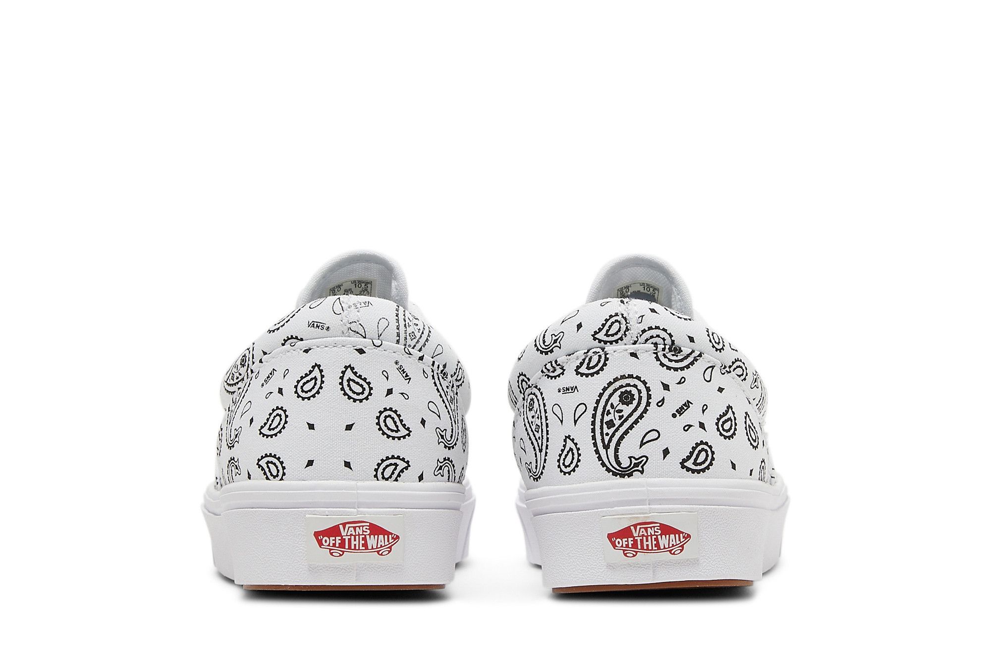 Buy Vans ComfyCush Era 'Paisley - White' - VN0A3WM942M | GOAT
