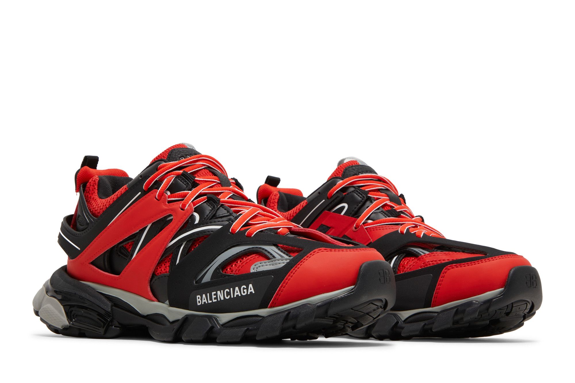 Buy Balenciaga Track Sneaker 'Red Black' - 542023 W3AD1 6192