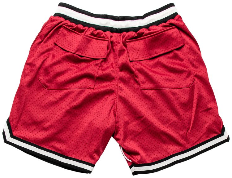 Rhude Court Logo Short Maroon