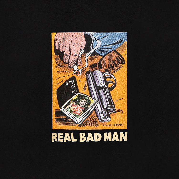 Real Bad Man Get Your ASS 2 Mars Short Sleeve Tee Black