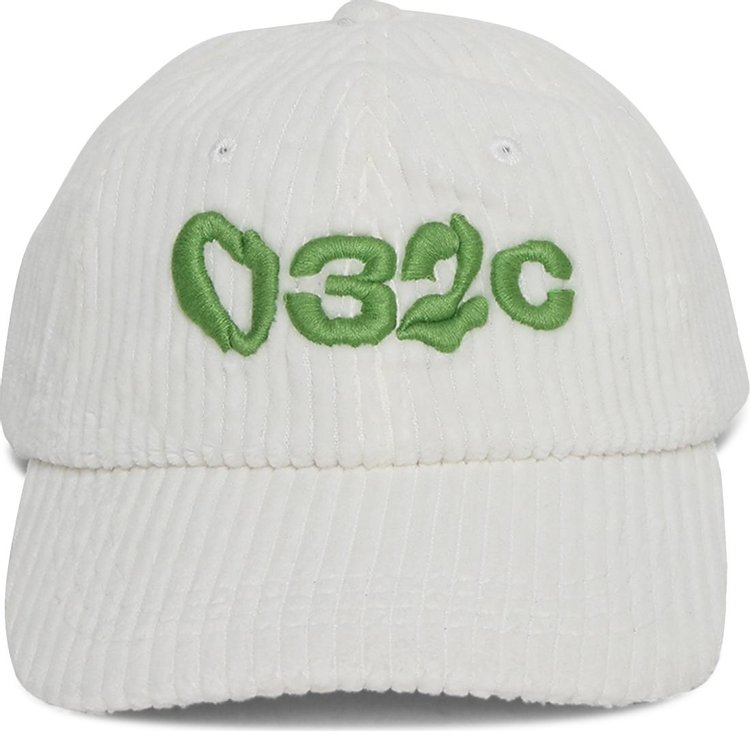 032C Glitch Logo Cap 'Natural White'