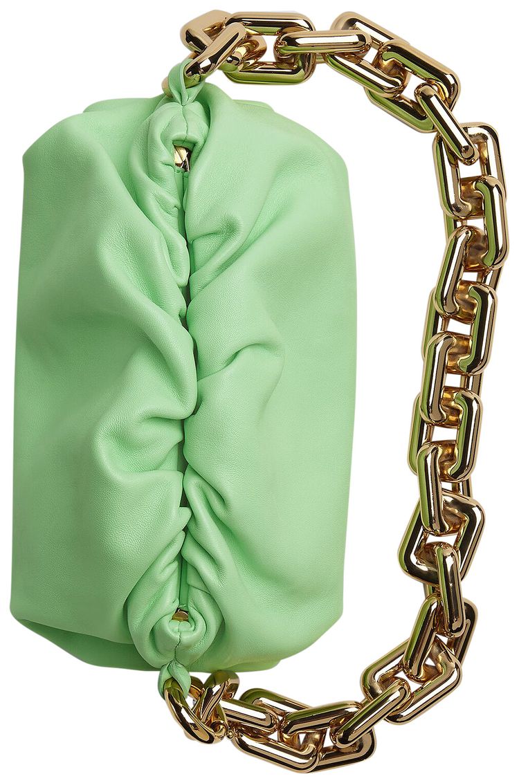 Bottega Veneta Teen Chain Pouch Wasabi