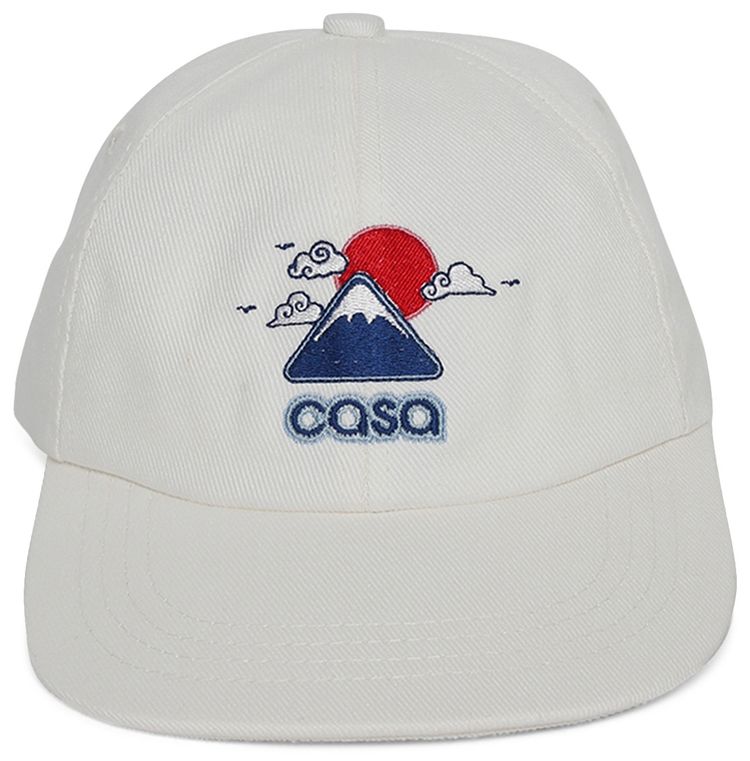 Casablanca Fruits Logo Cap White