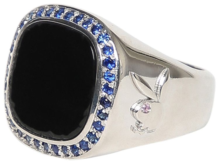 Hatton Labs x Playboy Membership Ring 2 SilverBlackBlue