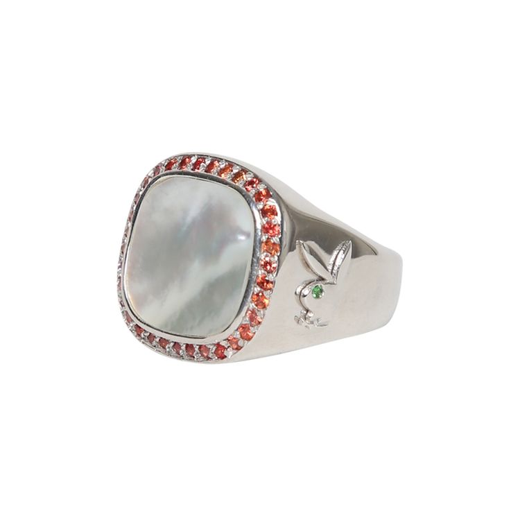 Hatton Labs x Playboy Membership Ring 2 SilverSilverOrange