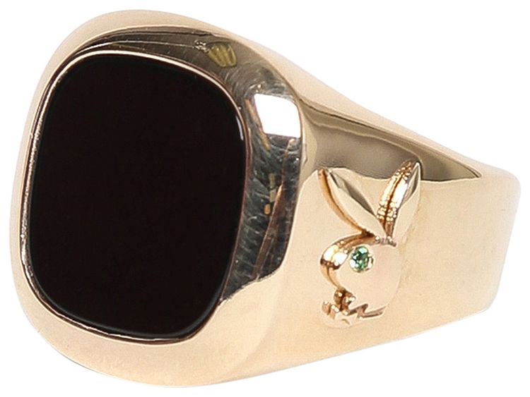 Hatton Labs x Playboy Membership Ring GoldBlack
