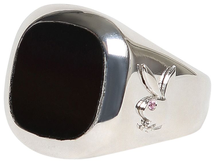 Hatton Labs x Playboy Membership Ring SilverBlack