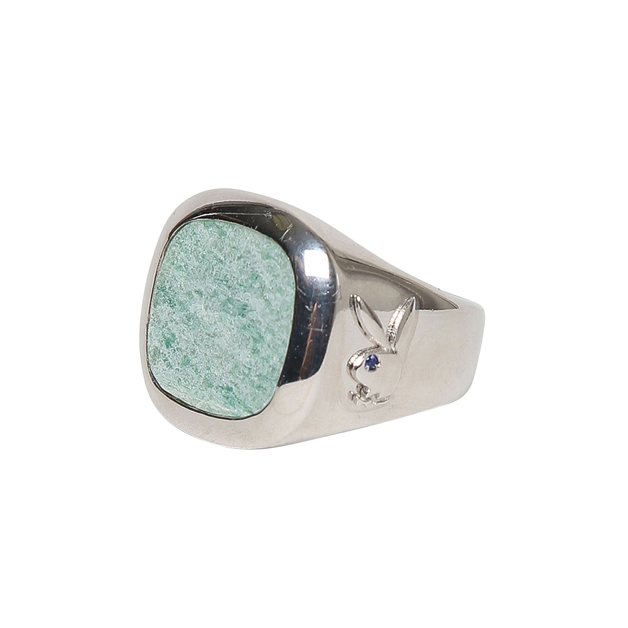 Buy Hatton Labs x Playboy Membership Ring 'Silver/Green' - HL PB2