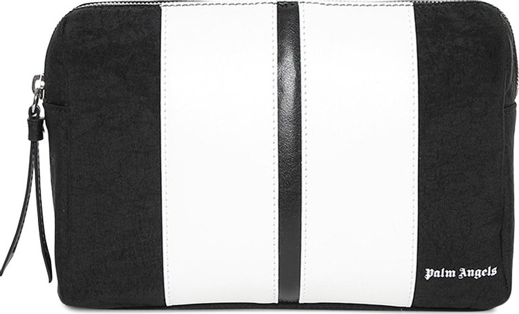 Palm Angels Track Beauty Case BlackWhite