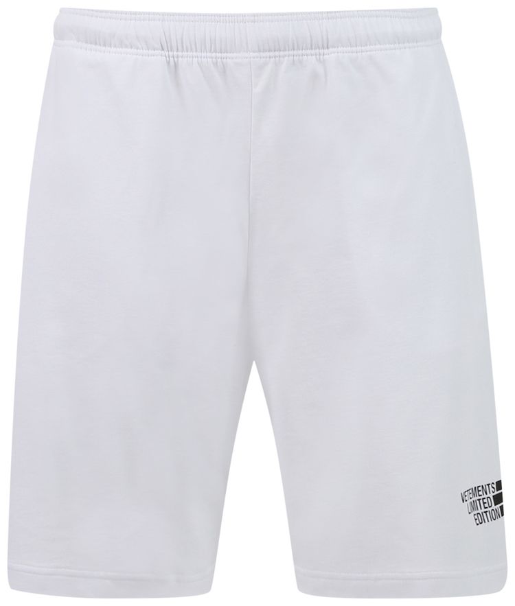 Vetements Limited Edition Shorts White