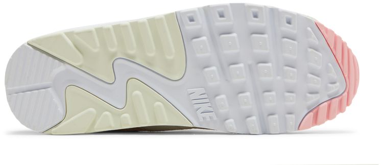 Nike Wmns Air Max 90 White Light Olive Pink