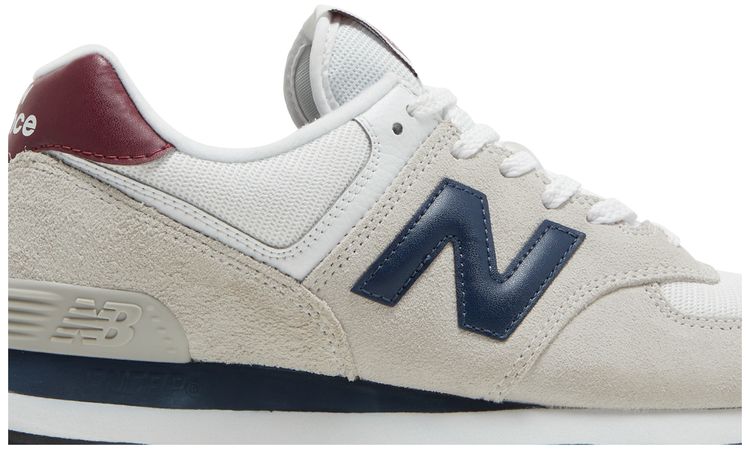 New Balance 574 White Natural Indigo