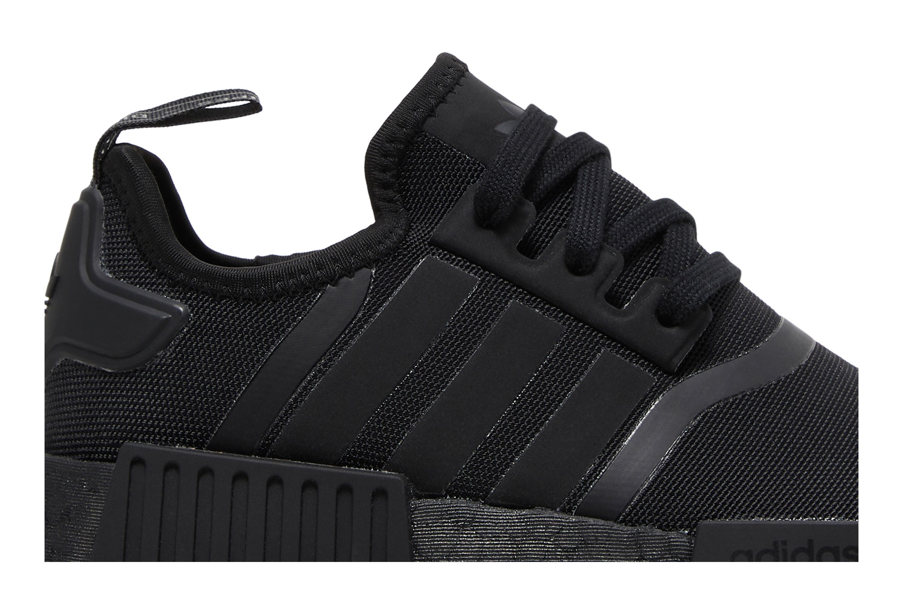 【R&B】ID3 Buy Adidas NMD_R1 J 'Triple Black' - H03994 | GOAT