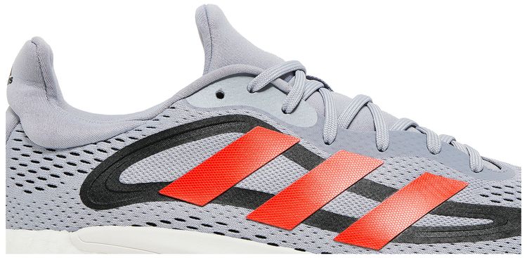 Adidas SolarGlide 4 Halo Silver Solar Red