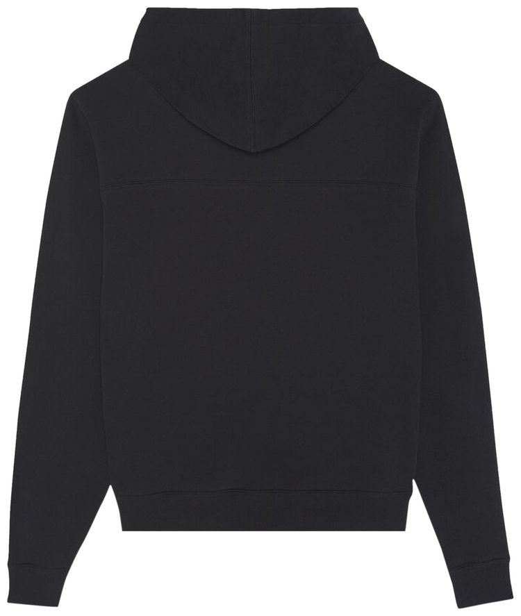 Saint Laurent Decoupes Hoodie NoirNaturel