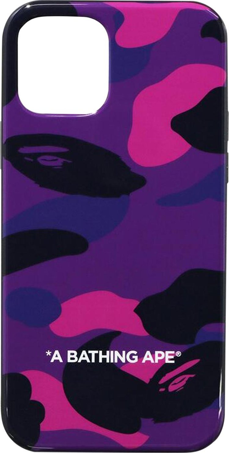 BAPE Color Camo iPhone 12 Pro Max Case 'Purple'