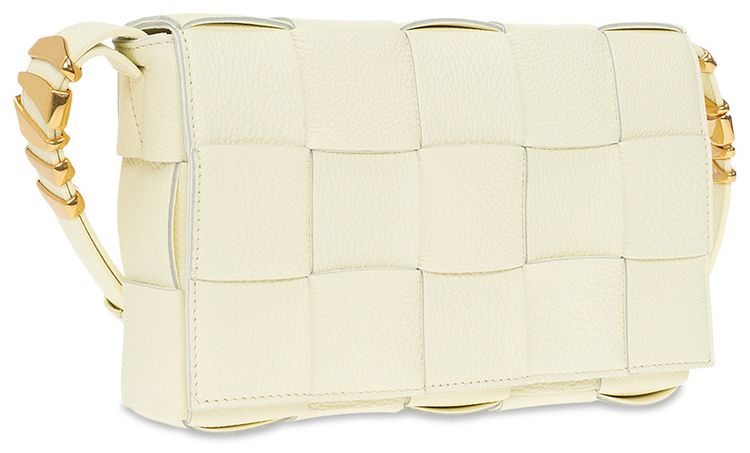 Bottega Veneta Fold Finish Cassette Bag ZestWashed Gold