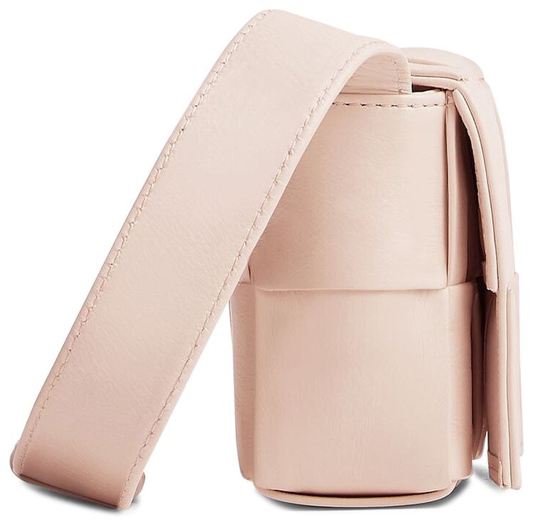 Bottega Veneta Mini Cassette Bag MelonWashed Silver