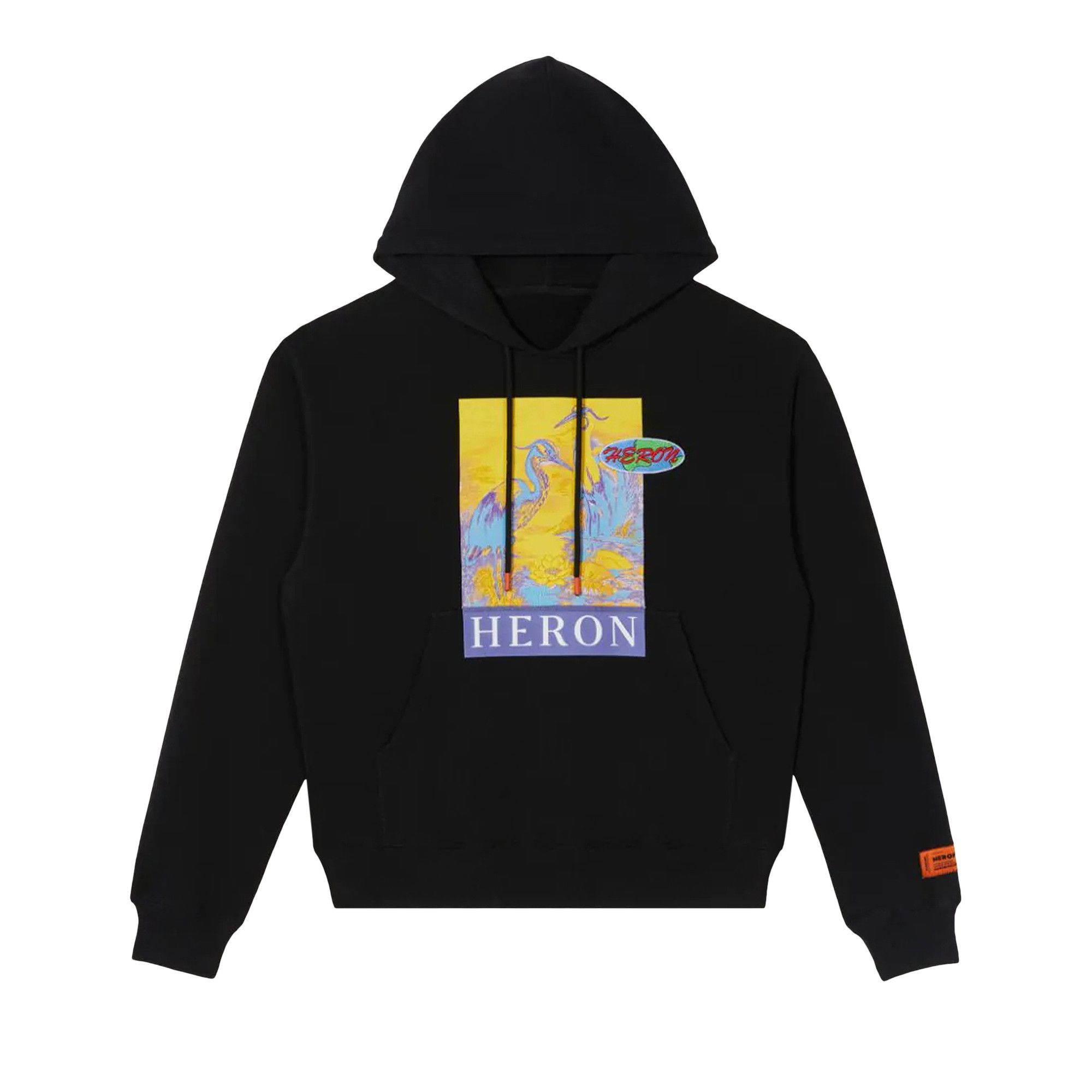 Buy Heron Preston Heron Hoodie Black Yellow