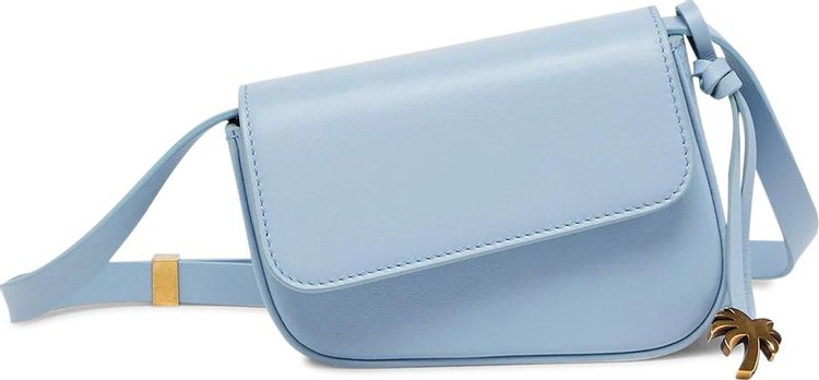 Palm Angels Shoulder Crash Bag Light Blue