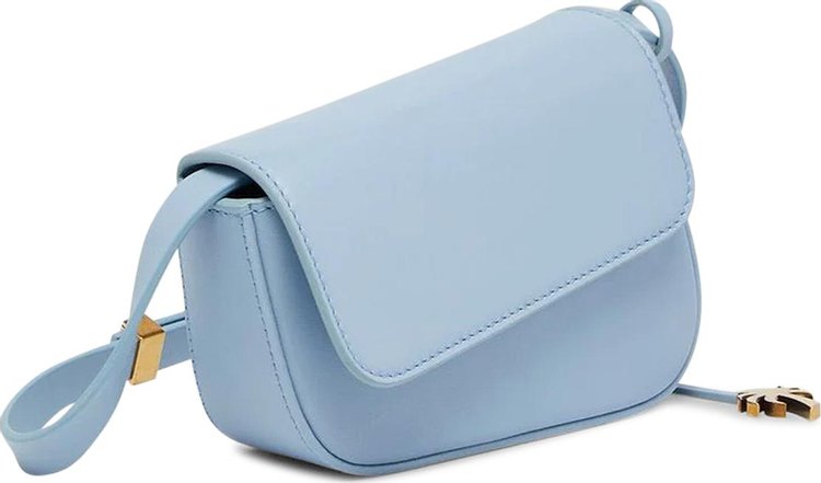 Palm Angels Shoulder Crash Bag Light Blue