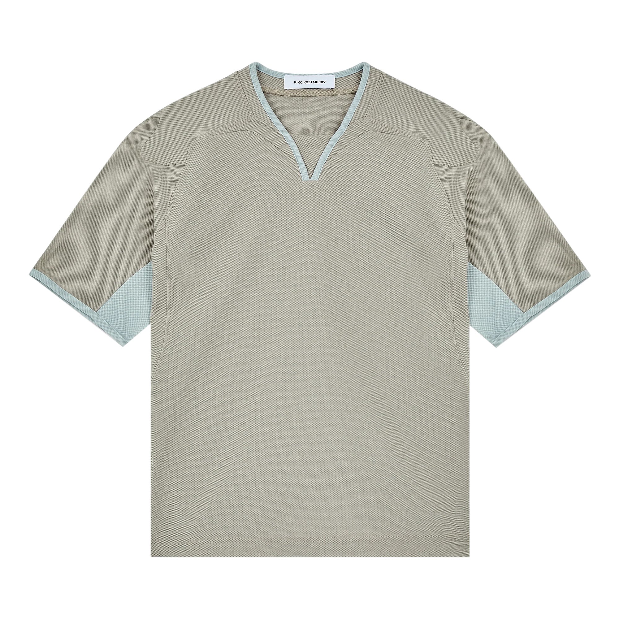 Buy Kiko Kostadinov Hebar Short-Sleeve T-Shirt 'Fog/Limestone 