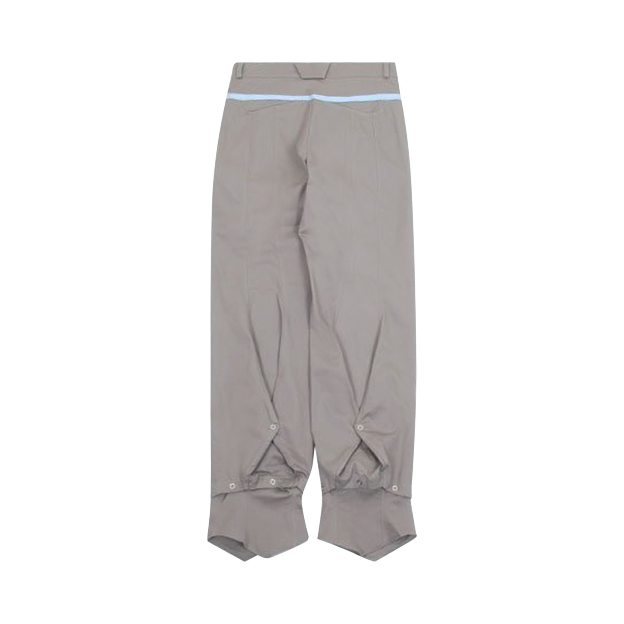 Buy Kiko Kostadinov Haidu Hem Trouser 'Grey Pebble/Still Blue' - KKSS22T04  12 GREY | GOAT