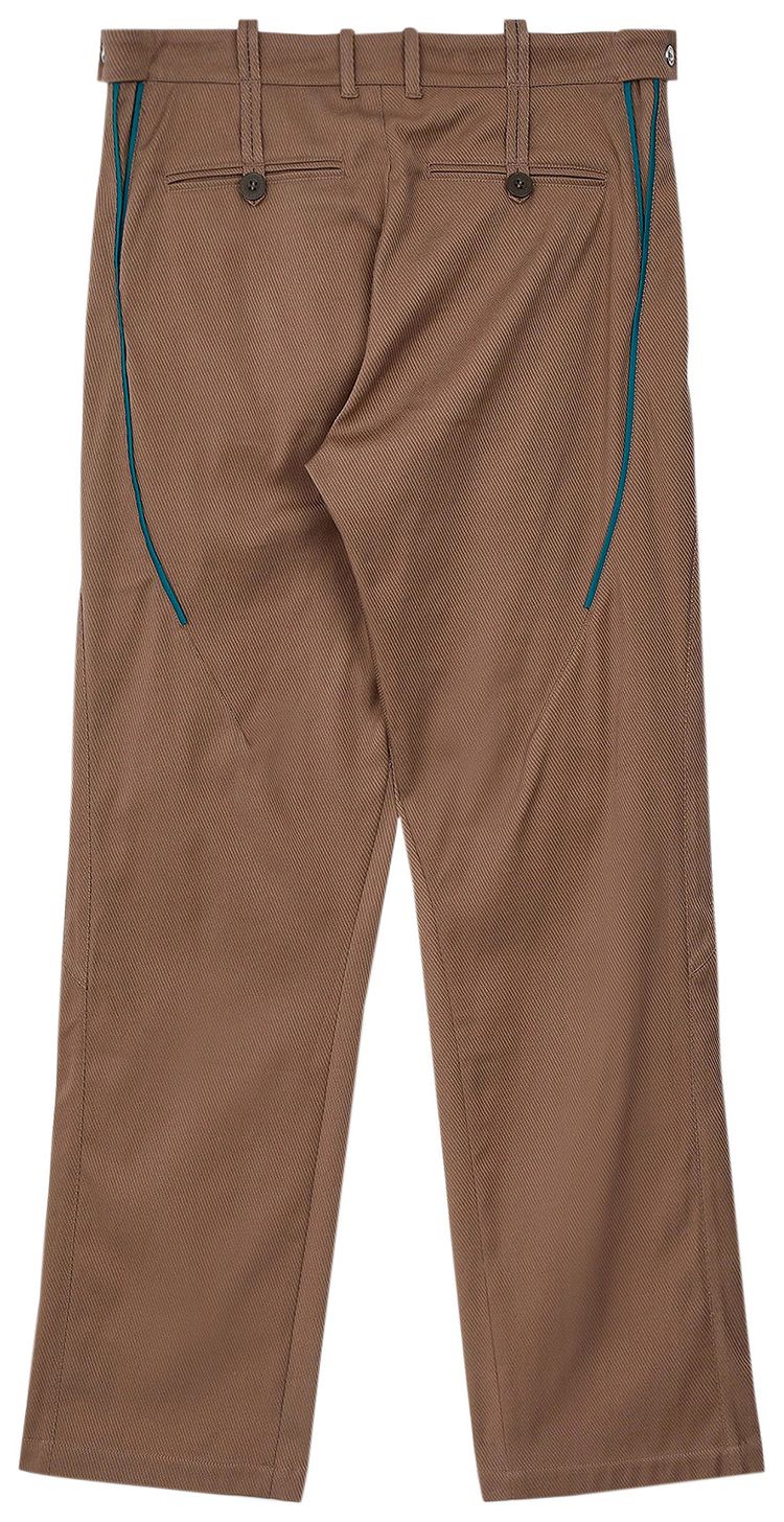 Kiko Kostadinov Itten Darted Trouser Lion BrownTeal