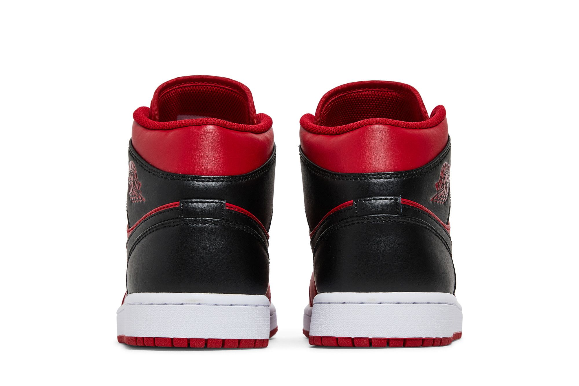 Air jordan 1 mid reverse bred hot sale