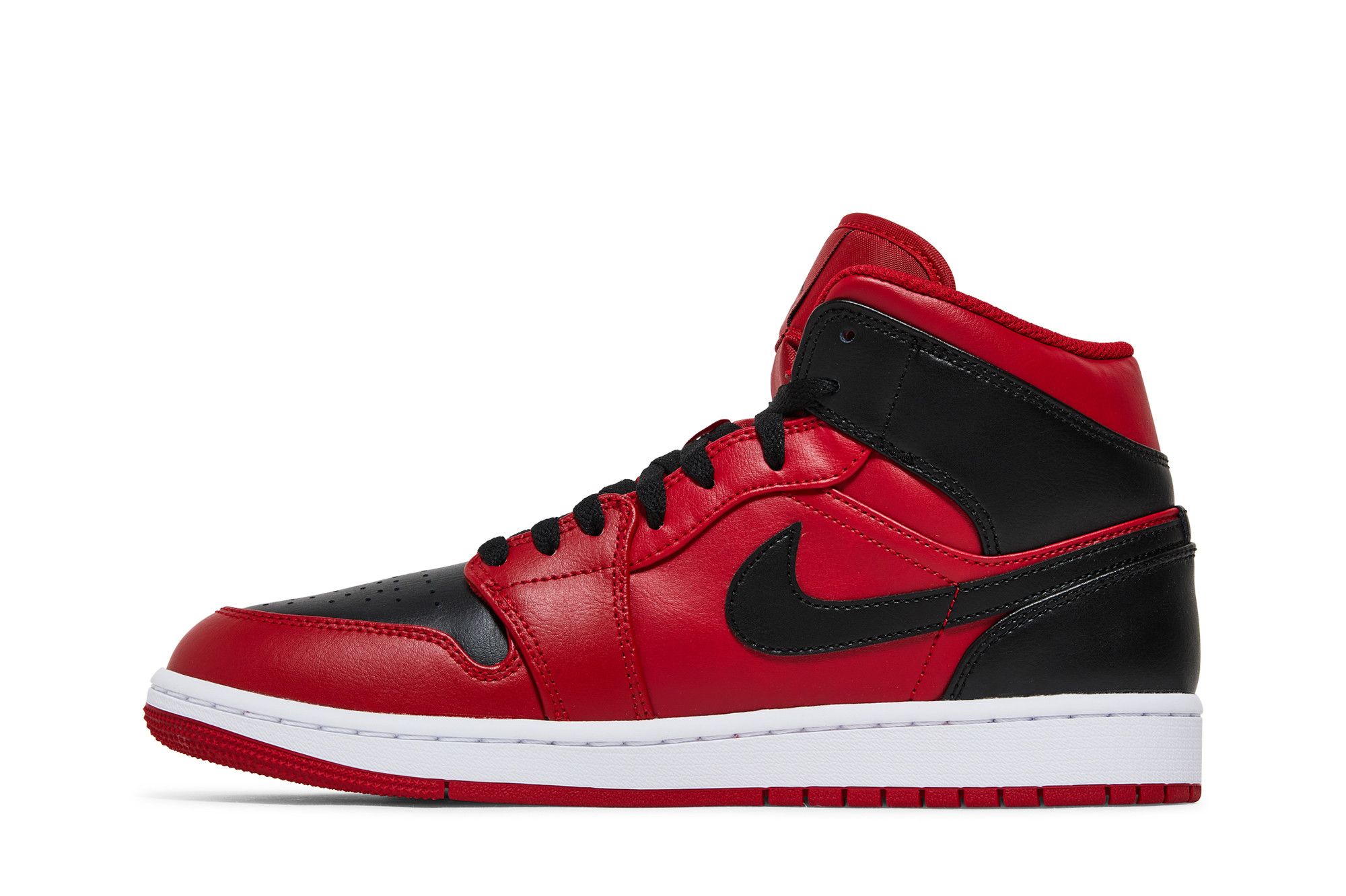 Buy Air Jordan 1 Mid 'Reverse Bred' - 554724 660 | GOAT