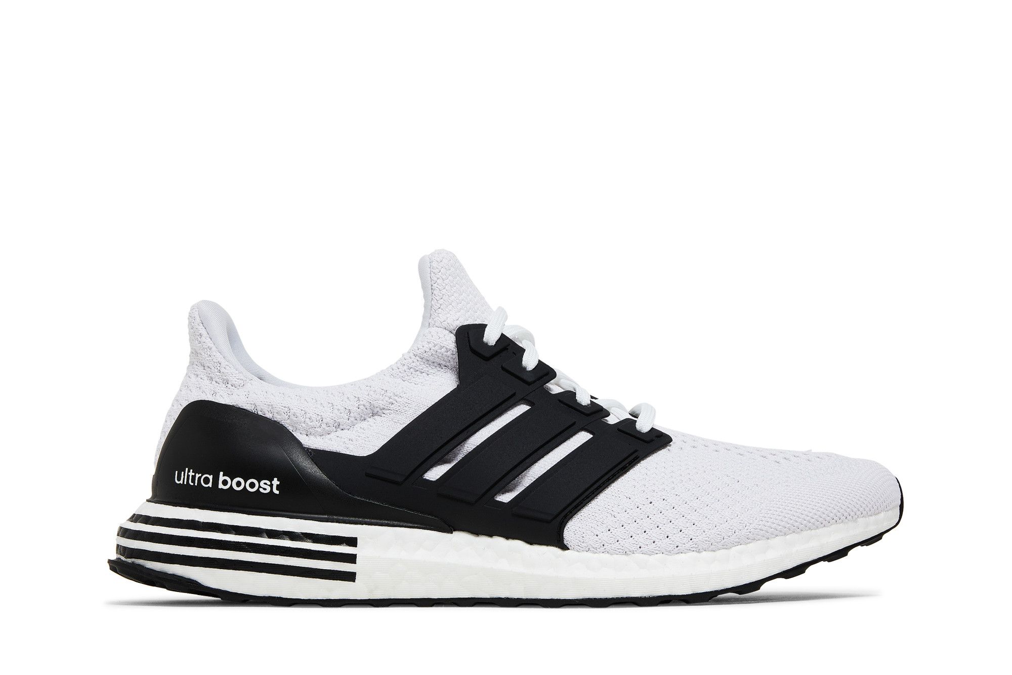 Black and clearance white ultraboost