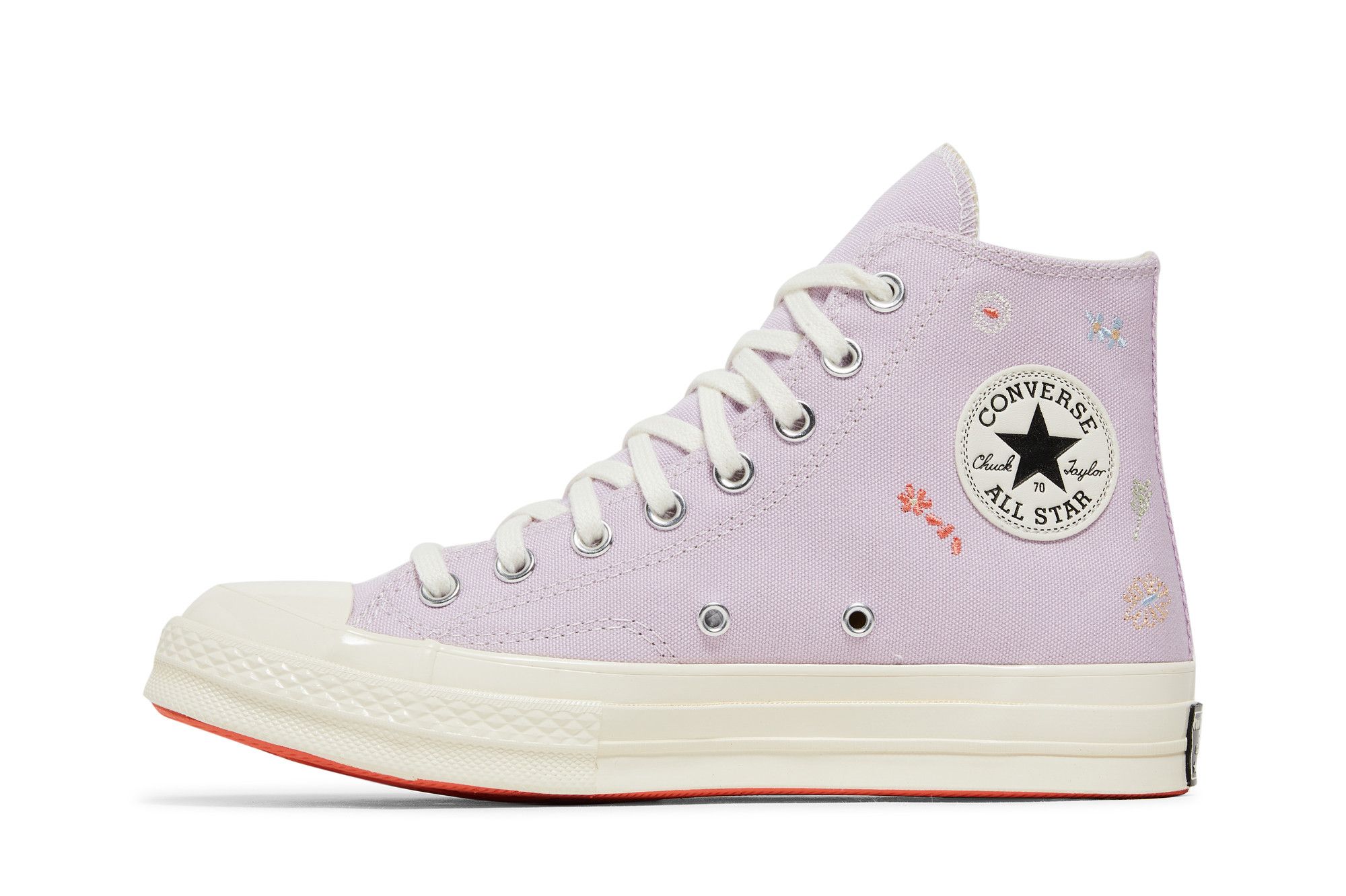 Buy Wmns Chuck 70 High 'Embroidered Floral Print - Pale