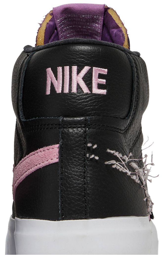 Nike Zoom Blazer Mid Edge SB Black Pink Rise