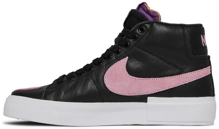 Nike Zoom Blazer Mid Edge SB Black Pink Rise