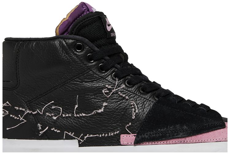 Nike Zoom Blazer Mid Edge SB Black Pink Rise