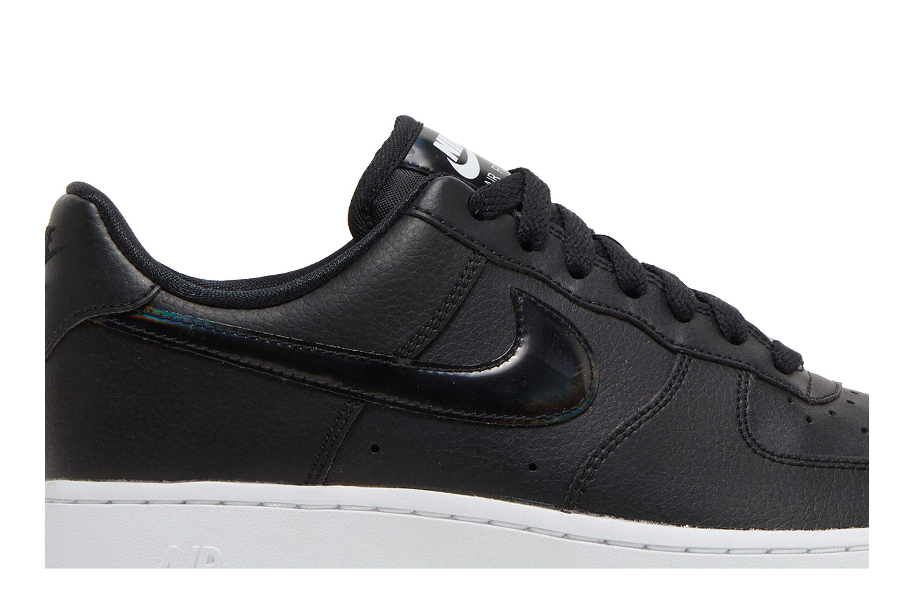 Black iridescent air force 1 store