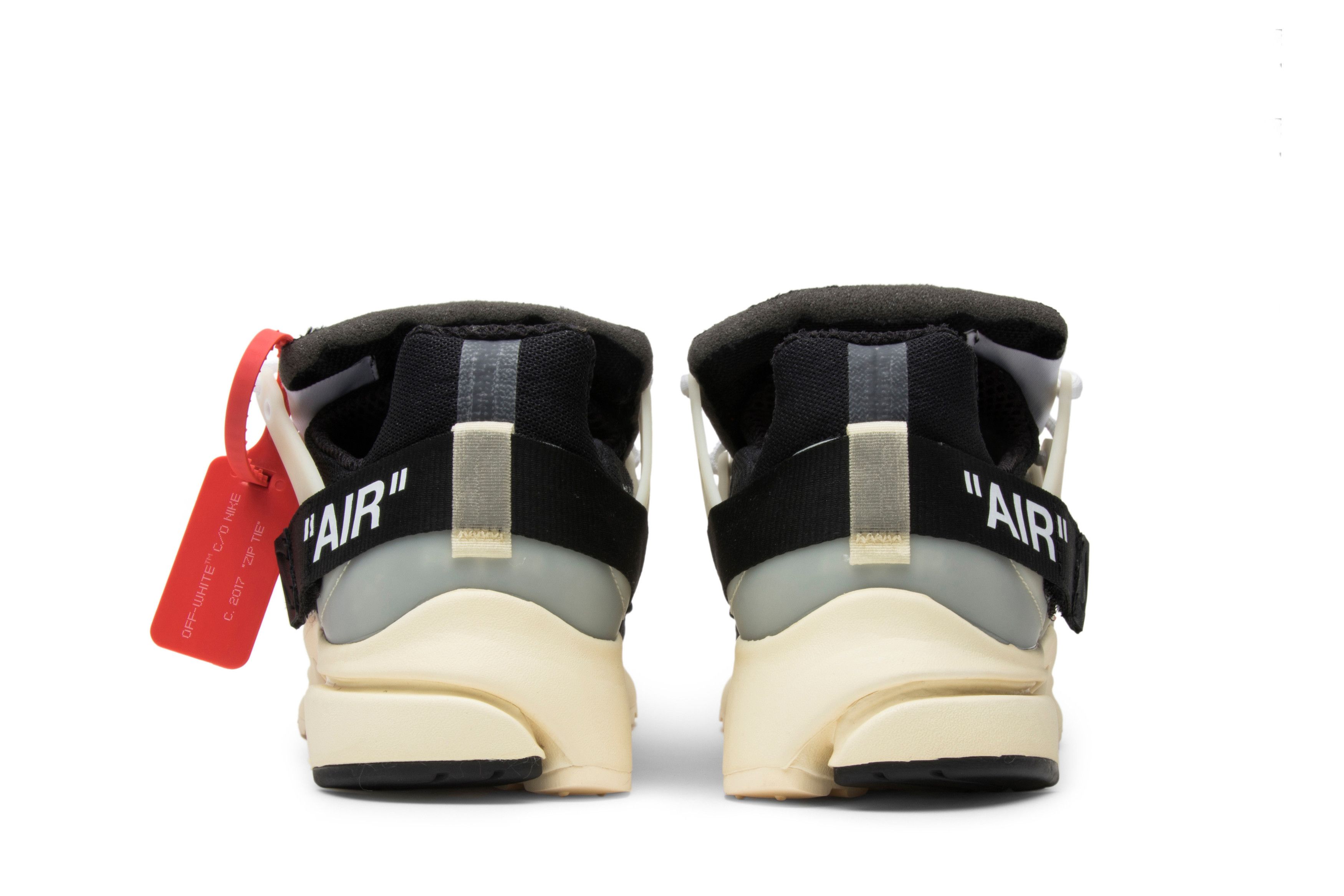 Nike off white presto zip tie outlet