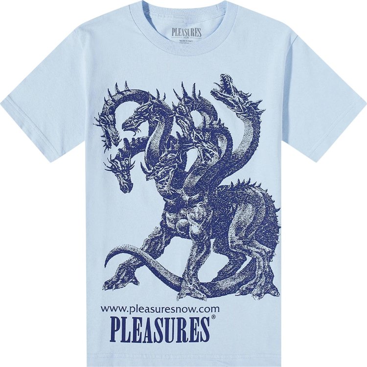 Pleasures Destruction T-Shirt 'Blue'