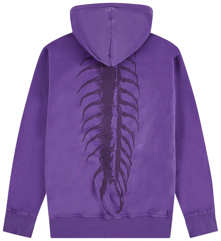 Pleasures Crawler Hoodie Purple