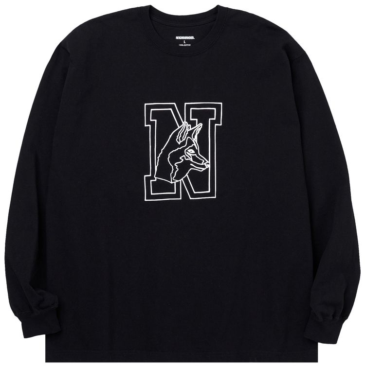 Neighborhood Wolf Tee Black