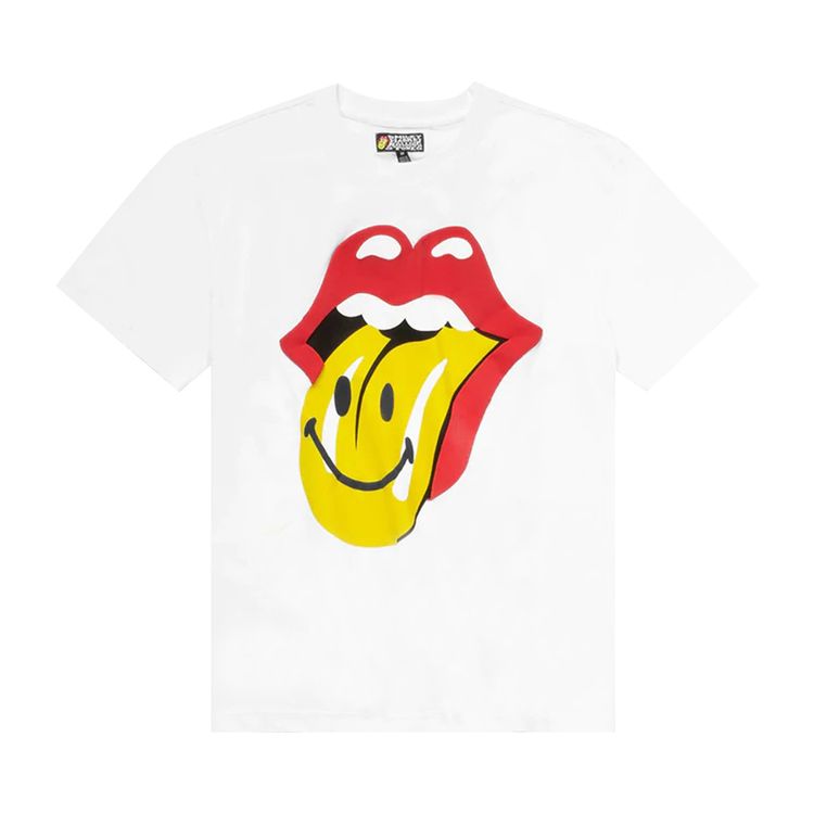 Market Rolling Stones T Shirt White