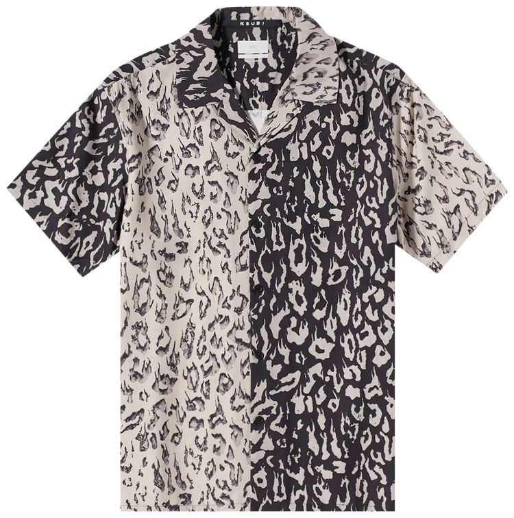 Ksubi Fire Resort Shirt 2 Tone Black